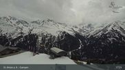 Archiviertes Webcam Bild: St. Anton - Bergstation Gampenbahn am 13.04.2026 um 17:25 Uhr
