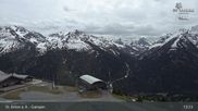 Archiviertes Webcam Bild: St. Anton - Bergstation Gampenbahn am 10.05.2026 um 13:03 Uhr
