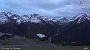 Archiviertes Webcam Bild: St. Anton - Bergstation Gampenbahn am 10.05.2026 um 21:03 Uhr