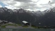 Archiviertes Webcam Bild: St. Anton - Bergstation Gampenbahn am 28.05.2026 um 13:34 Uhr