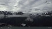 Archived webcam image showing Mountain Restaurant Gampen / Top Station Gampenbahn on 6 Jun 2026 at 08:21