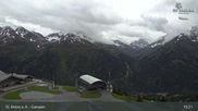 Archived webcam image showing Mountain Restaurant Gampen / Top Station Gampenbahn on 6 Jun 2026 at 15:21