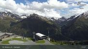 Archived webcam image showing Mountain Restaurant Gampen / Top Station Gampenbahn on 6 Jun 2026 at 17:21