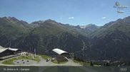 Archiviertes Webcam Bild: St. Anton - Bergstation Gampenbahn am 12.07.2026 um 13:06 Uhr