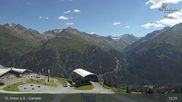 Archiviertes Webcam Bild: St. Anton - Bergstation Gampenbahn am 12.07.2026 um 15:06 Uhr