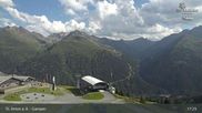 Archived webcam image showing Mountain Restaurant Gampen / Top Station Gampenbahn on 29 Jul 2026 at 17:23
