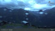Archived webcam image showing Mountain Restaurant Gampen / Top Station Gampenbahn on 19 Aug 2026 at 01:05