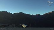 Archived webcam image showing Mountain Restaurant Gampen / Top Station Gampenbahn on 4 Sep 2026 at 07:15