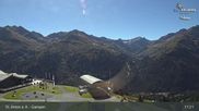 Archived webcam image showing Mountain Restaurant Gampen / Top Station Gampenbahn on 4 Sep 2026 at 11:15