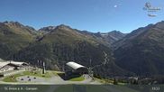 Archived webcam image showing Mountain Restaurant Gampen / Top Station Gampenbahn on 4 Sep 2026 at 15:15