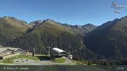 Archived webcam image showing Mountain Restaurant Gampen / Top Station Gampenbahn on 4 Sep 2026 at 17:15