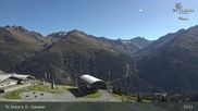 Archived webcam image showing Mountain Restaurant Gampen / Top Station Gampenbahn on 12 Sep 2026 at 15:04