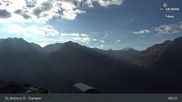 Archiviertes Webcam Bild: St. Anton - Bergstation Gampenbahn am 07.10.2026 um 09:20 Uhr