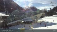 Archiviertes Webcam Bild: St. Anton - Skicenter Galzigbahn am 26 Feb 2026 um 13:09 Uhr