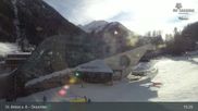 Archiviertes Webcam Bild: St. Anton - Skicenter Galzigbahn am 26 Feb 2026 um 15:09 Uhr