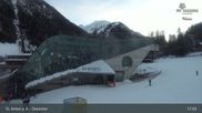 Archived webcam image showing Galzigbahn Base Station (St. Anton) on Feb 26, 2026 at 7:02 PM