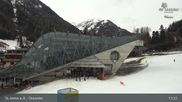 Archiviertes Webcam Bild: St. Anton - Skicenter Galzigbahn am 12.04.2026 um 11:57 Uhr