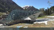 Archiviertes Webcam Bild: St. Anton - Skicenter Galzigbahn am 01.05.2026 um 11:20 Uhr