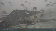 Archived webcam image showing Galzigbahn Base Station (St. Anton) on 12 May 2026 at 08:12