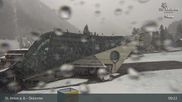 Archived webcam image showing Galzigbahn Base Station (St. Anton) on 12 May 2026 at 09:12
