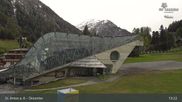Archived webcam image showing Galzigbahn Base Station (St. Anton) on 12 May 2026 at 13:12