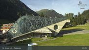 Archived webcam image showing Galzigbahn Base Station (St. Anton) on 26 Jun 2026 at 07:34