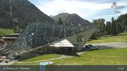 Archived webcam image showing Galzigbahn Base Station (St. Anton) on 26 Jun 2026 at 11:34