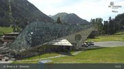 Archived webcam image showing Galzigbahn Base Station (St. Anton) on 26 Jun 2026 at 13:34