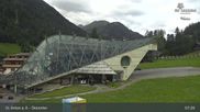 Archived webcam image showing Galzigbahn Base Station (St. Anton) on 23 Jul 2026 at 07:02