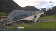 Archived webcam image showing Galzigbahn Base Station (St. Anton) on 22 Aug 2026 at 07:29