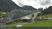 Archived webcam image showing Galzigbahn Base Station (St. Anton) on 22 Aug 2026 at 11:29