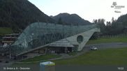 Archived webcam image showing Galzigbahn Base Station (St. Anton) on 12 Sep 2026 at 03:02