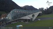 Archived webcam image showing Galzigbahn Base Station (St. Anton) on 12 Sep 2026 at 07:02