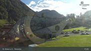 Archived webcam image showing Galzigbahn Base Station (St. Anton) on 12 Sep 2026 at 17:02