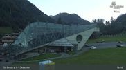 Archived webcam image showing Galzigbahn Base Station (St. Anton) on 12 Sep 2026 at 19:02