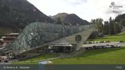 Archived webcam image showing Galzigbahn Base Station (St. Anton) on 21 Sep 2026 at 11:30