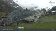 Archived webcam image showing Galzigbahn Base Station (St. Anton) on 21 Oct 2026 at 15:10