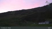 Archived webcam image showing St. Anton: Rendl Mountain Restaurant on 21 Jun 2026 at 05:37
