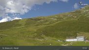 Archived webcam image showing St. Anton: Rendl Mountain Restaurant on 21 Jul 2026 at 17:27