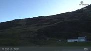 Archived webcam image showing St. Anton: Rendl Mountain Restaurant on 12 Sep 2026 at 08:02