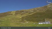 Archived webcam image showing St. Anton: Rendl Mountain Restaurant on 12 Sep 2026 at 15:02