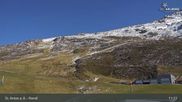 Archived webcam image showing St. Anton: Rendl Mountain Restaurant on 27 Oct 2026 at 11:48