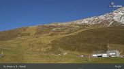 Archived webcam image showing St. Anton: Rendl Mountain Restaurant on 27 Oct 2026 at 15:48