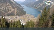 Archived webcam image showing Panoramic View of Lake Achensee and Pertisau on 9 Mar 2026 at 13:05