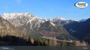 Archived webcam image showing Panoramic View of Lake Achensee and Pertisau on 7 Apr 2026 at 08:31