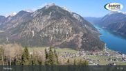 Archived webcam image showing Panoramic View of Lake Achensee and Pertisau on 8 Apr 2026 at 11:49