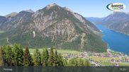 Archived webcam image showing Panoramic View of Lake Achensee and Pertisau on 29 May 2026 at 13:01