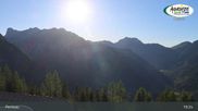 Archived webcam image showing Panoramic View of Lake Achensee and Pertisau on 29 May 2026 at 19:01