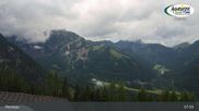Archived webcam image showing Panoramic View of Lake Achensee and Pertisau on 6 Jul 2026 at 08:23