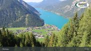 Archiviertes Webcam Bild: Panorama Pertisau und Achensee am 12.07.2026 um 17:18 Uhr